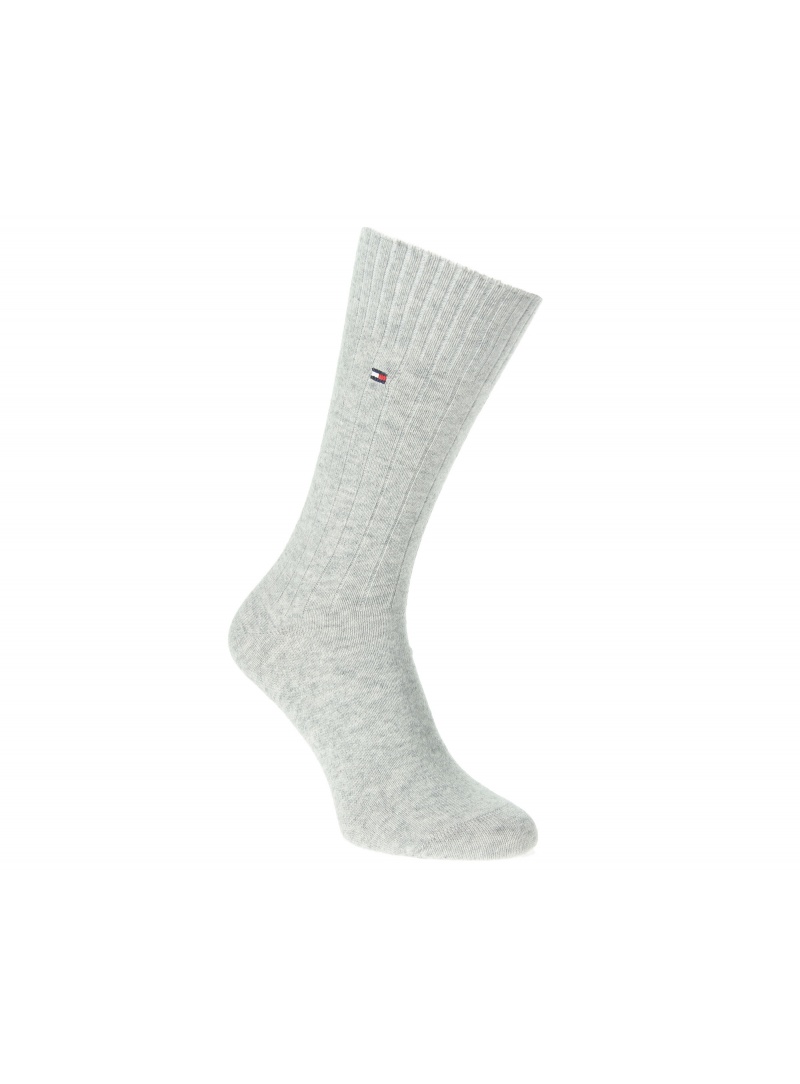 Skarpetki TOMMY HILFIGER Men Sock Washington Cashmere Blend Light Grey