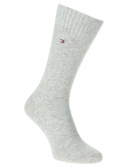 Skarpetki TOMMY HILFIGER Men Sock Washington Cashmere Blend Light Grey