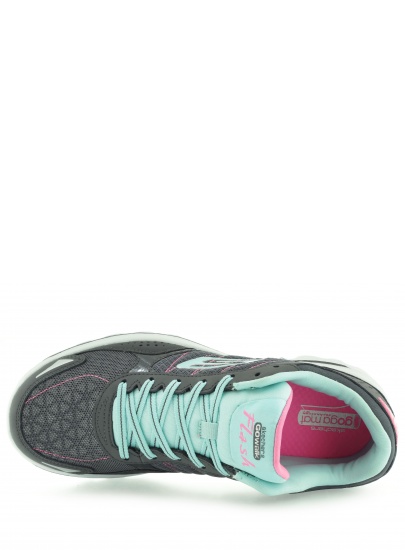 BUTY SPORTOWE SKECHERS WOMEN'S GO WALK 2 FLASH CHARCOAL BLUE