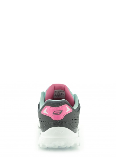 BUTY SPORTOWE SKECHERS WOMEN'S GO WALK 2 FLASH CHARCOAL BLUE