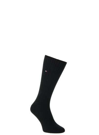 SKARPETKI TOMMY HILFIGER MEN SOCK WASHINGTON CASHMERE BLEND BLACK (1-PAK)
