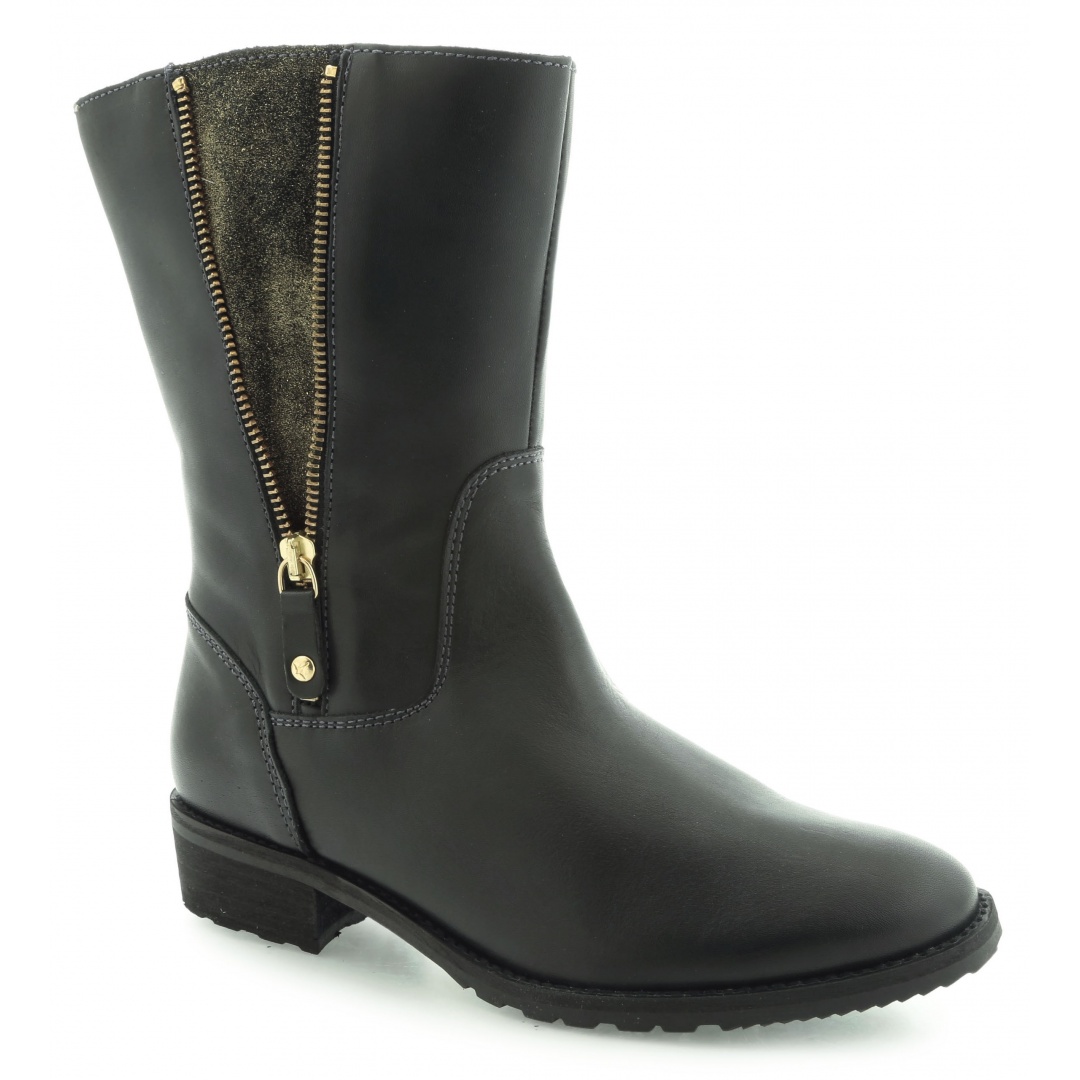 BOTKI PIKOLINOS GOLD GARDA 971-8004BG BLACK