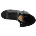 TRAMPKI NAPAPIJRI JADA LEATHER SILK SUEDE BLACK