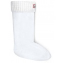 SKARPETY DO KALOSZY HUNTER HALF CARDIGAN BOOT SOCK WHITE