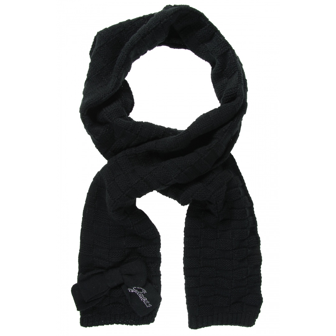 SZAL GUESS SCARF BLACK AW0211WOL03 BLA