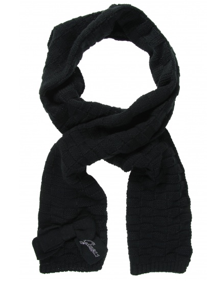 SZAL GUESS SCARF BLACK AW0211WOL03 BLA