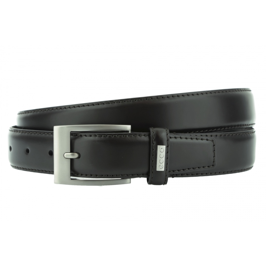 PASEK ECCO CLASSIC BELT PRONGUE BUCKLE COFFEE