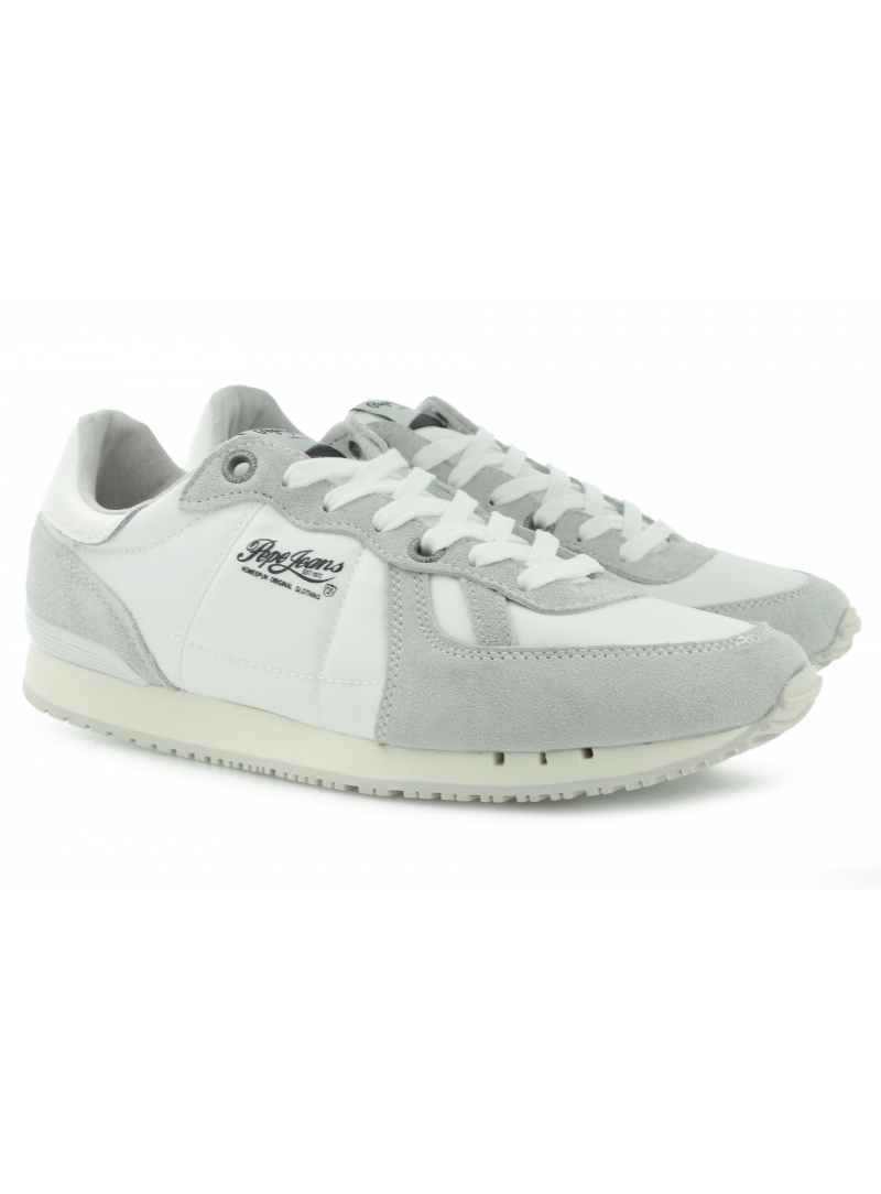 PÓŁBUTY SPORTOWE PEPE JEANS PMS30084 803 TINKER RETRO OFF WHITE