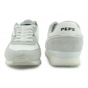 PÓŁBUTY SPORTOWE PEPE JEANS PMS30084 803 TINKER RETRO OFF WHITE