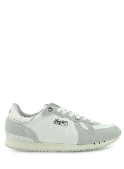 PÓŁBUTY SPORTOWE PEPE JEANS PMS30084 803 TINKER RETRO OFF WHITE