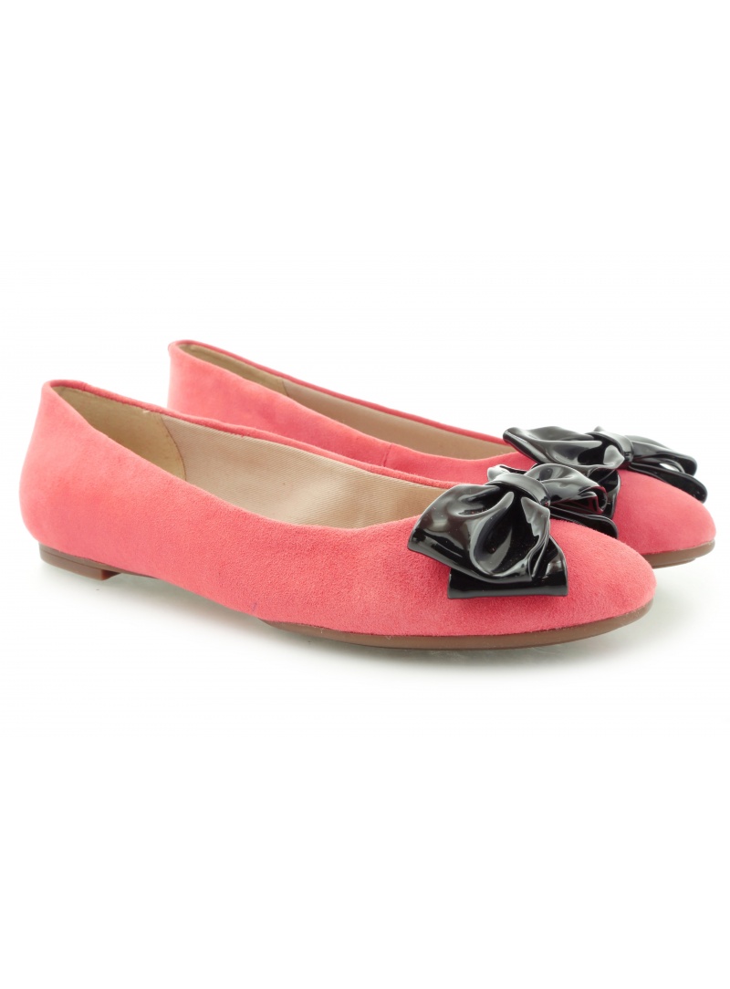 BALERINY CLARKS ALICIA ALLIE CORAL SUEDE