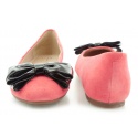 BALERINY CLARKS ALICIA ALLIE CORAL SUEDE