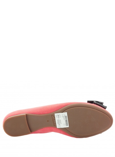 BALERINY CLARKS ALICIA ALLIE CORAL SUEDE