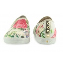 PÓŁBUTY LIU JO SLIP-ON JACKIE WHITE COTTON