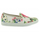 PÓŁBUTY LIU JO SLIP-ON JACKIE WHITE COTTON