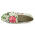 PÓŁBUTY LIU JO SLIP-ON JACKIE WHITE COTTON