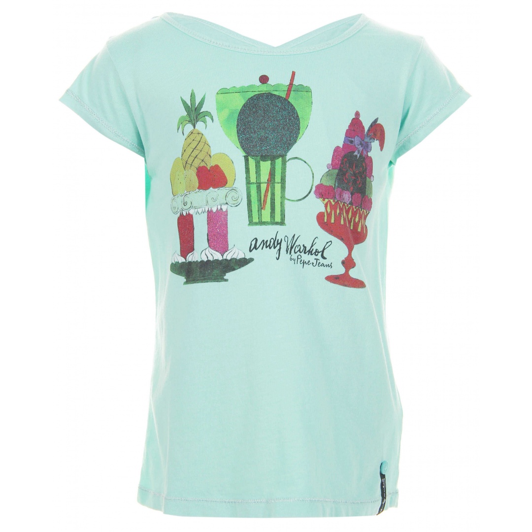 KOSZULKA PEPE JEANS ANDY WARHOL ICE GREEN