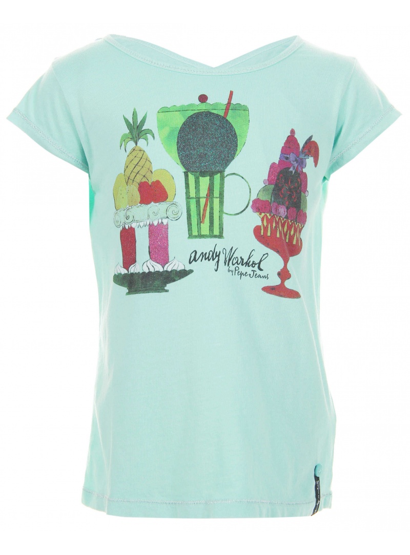 KOSZULKA PEPE JEANS ANDY WARHOL ICE GREEN