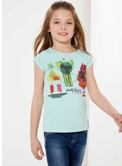 KOSZULKA PEPE JEANS ANDY WARHOL ICE GREEN