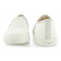 PÓŁBUTY LIU JO SLIP-ON MARY WHITE COTTON