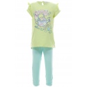 KOMPLET TUNIKA I LEGGINSY PRIMIGI COMPLETO T-SHIRT CON LEGGINGS LIMELIGHT