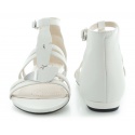 SANDAŁY CLARKS STUDIO STAR WHITE LEATHER