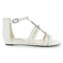 SANDAŁY CLARKS STUDIO STAR WHITE LEATHER