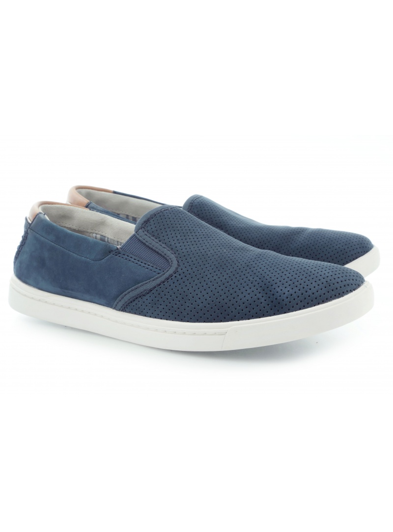 PÓŁBUTY CLARKS NEWOOD EASY DENIM BLUE NUBUCK