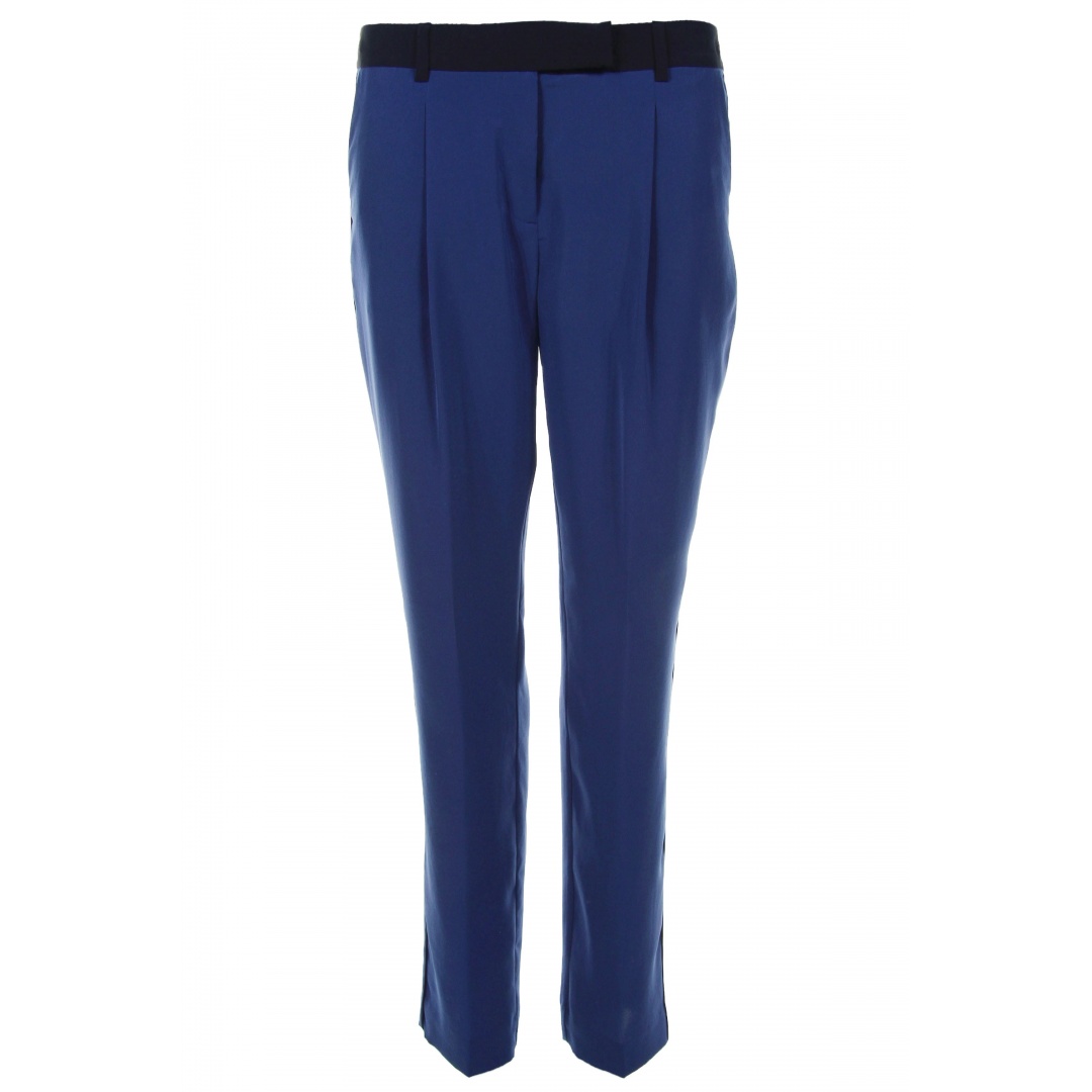 Spodnie TOMMY HILFIGER Shaina Pants Blue Depths Masters Black