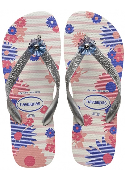 JAPONKI HAVAIANAS CAPRICE WHITE SILVER