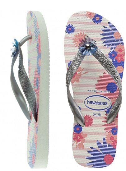 JAPONKI HAVAIANAS CAPRICE WHITE SILVER