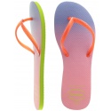 JAPONKI HAVAIANAS FLAT SUNSET LIME GREEN STRAWBERRY
