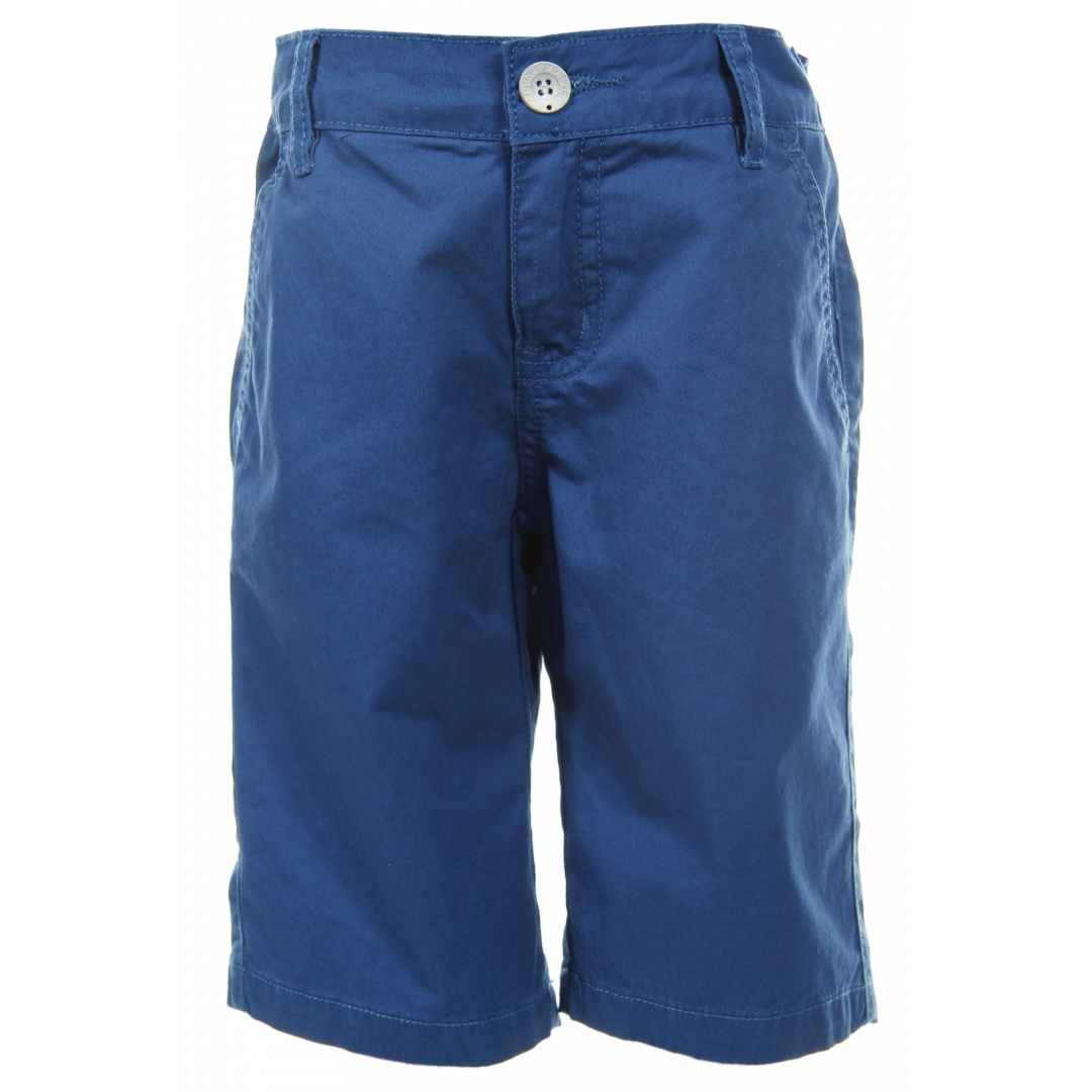 BERMUDY PRIMIGI FUORI DISPLAY BERMUDA GABARDINA DARK BLUE