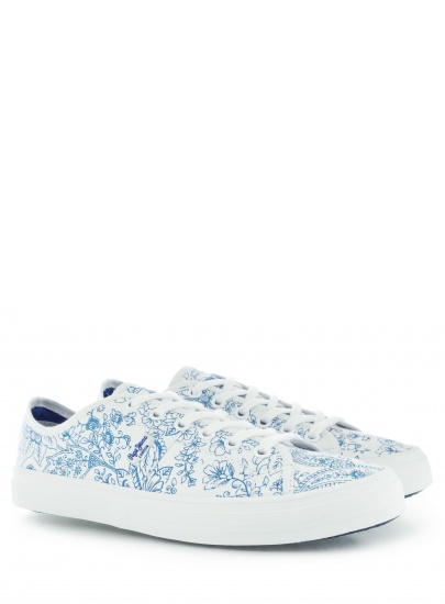 TENISÓWKI PEPE JEANS CHERRY BANDANA PRINT WHITE