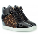 TRAMPKI HOGL 5316 LEOHAIR LEDER BLACK CAMEL