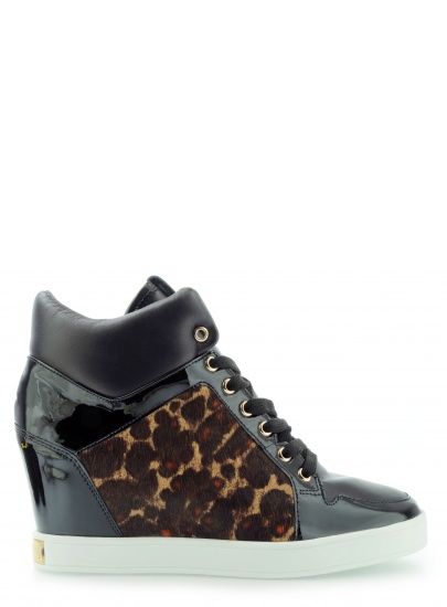TRAMPKI HOGL 5316 LEOHAIR LEDER BLACK CAMEL