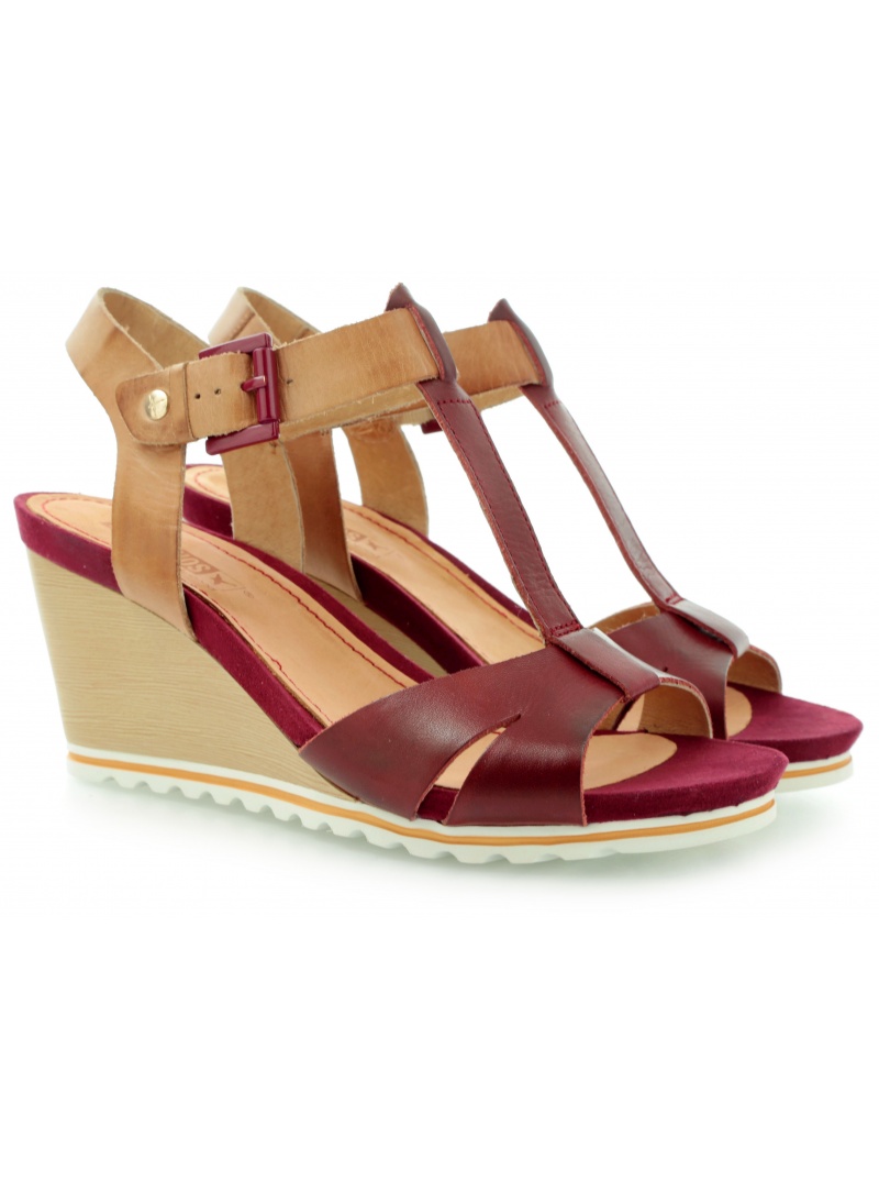 SANDAŁY NA KOTURNIE PIKOLINOS BALI W7F-0594