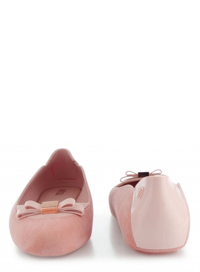 Balerinki Melissa PUMP IT FLOCKED AD PINK