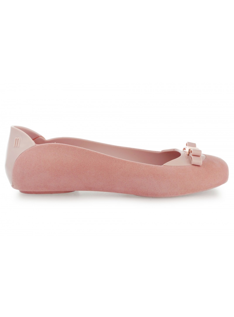 Balerinki Melissa PUMP IT FLOCKED AD PINK