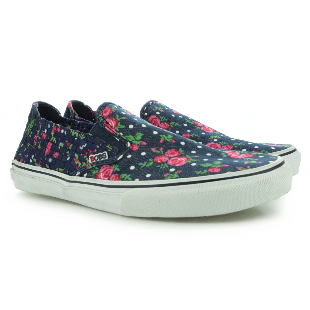 TRAMPKI SLIP ON SKECHERS BOBS CALIFORNIA 33853