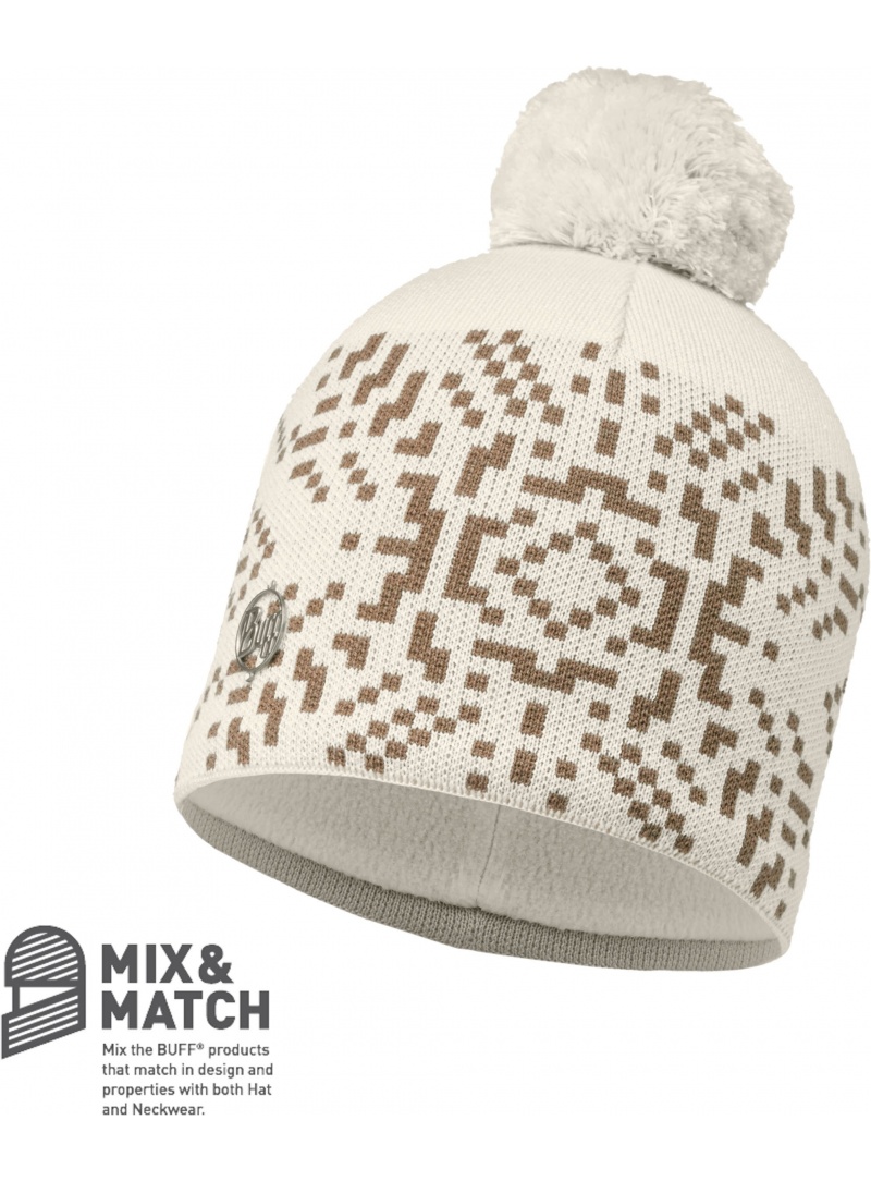 Czapka Buff Knitted & Polar Whistler Cru