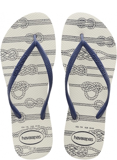 JAPONKI HAVAIANAS SLIM NAUTICAL 4 137 125 0001