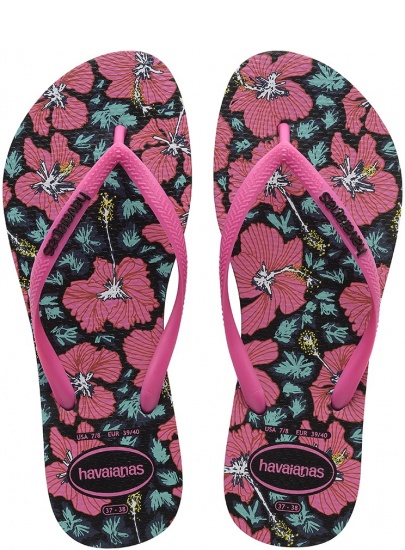 JAPONKI HAVAIANAS SLIM FLORAL 4 129 848