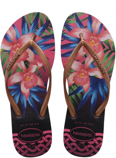 JAPONKI HAVAIANAS SLIM TROPICAL 4 122 111 0046
