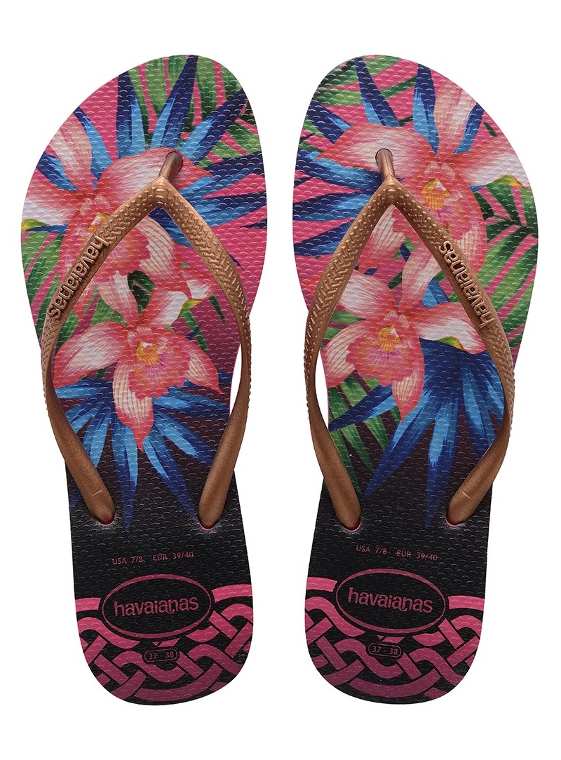 JAPONKI HAVAIANAS SLIM TROPICAL 4 122 111 0046