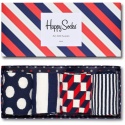 SKARPETKI HAPPY SOCKS XBDO09-6000 (4-PAK)