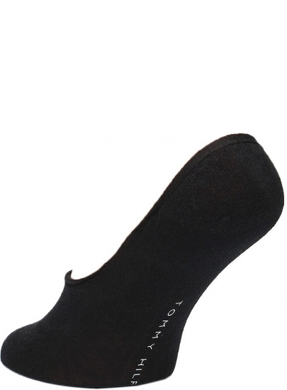 MĘSKIE STOPKI TOMMY HILFIGER BLACK 372024001 200 (2-PAK)