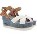 SANDAŁY NA KOTURNIE WRANGLER JEENA INDIGO CROSS WL171680 51