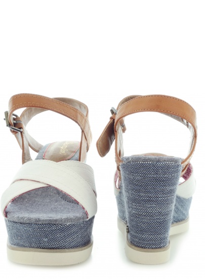 SANDAŁY NA KOTURNIE WRANGLER JEENA INDIGO CROSS WL171680 51