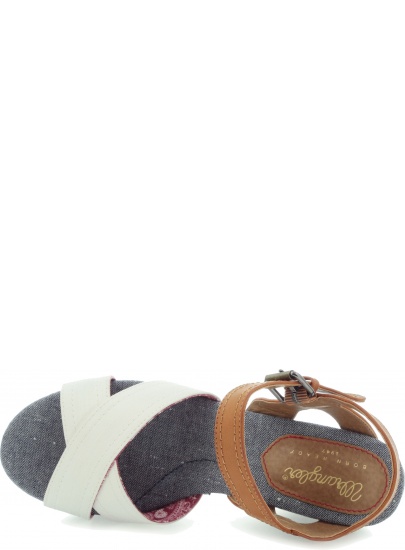SANDAŁY NA KOTURNIE WRANGLER JEENA INDIGO CROSS WL171680 51